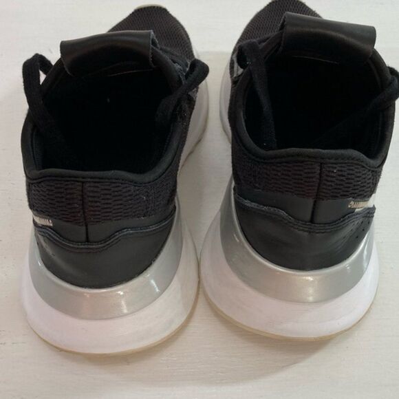 Adidas Originals U_Path Run Shoes Women’s 6 Black White Silver Casual Sneakers - Picture 5 of 9